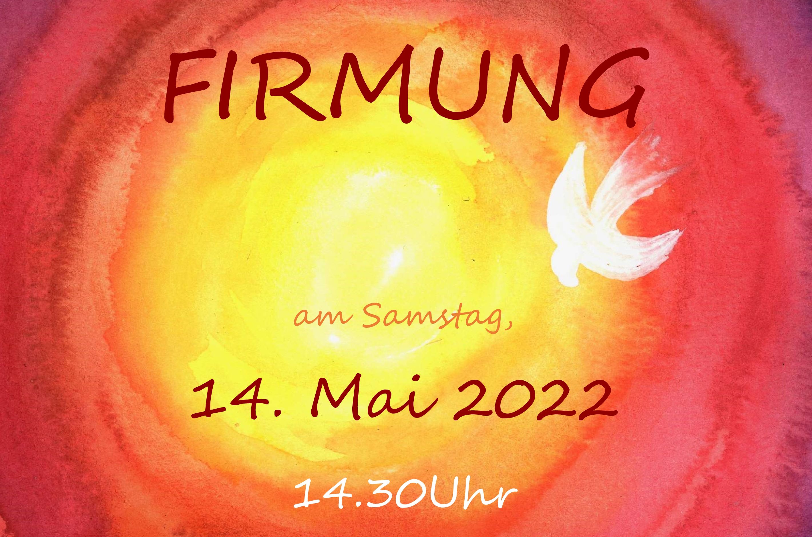 2022 Firmung Plakat Ausschnitt