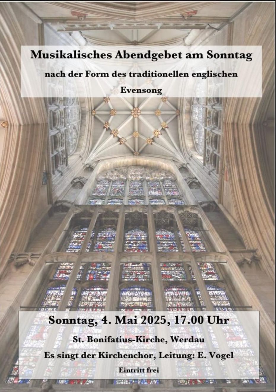 2025 05 04 Evensong