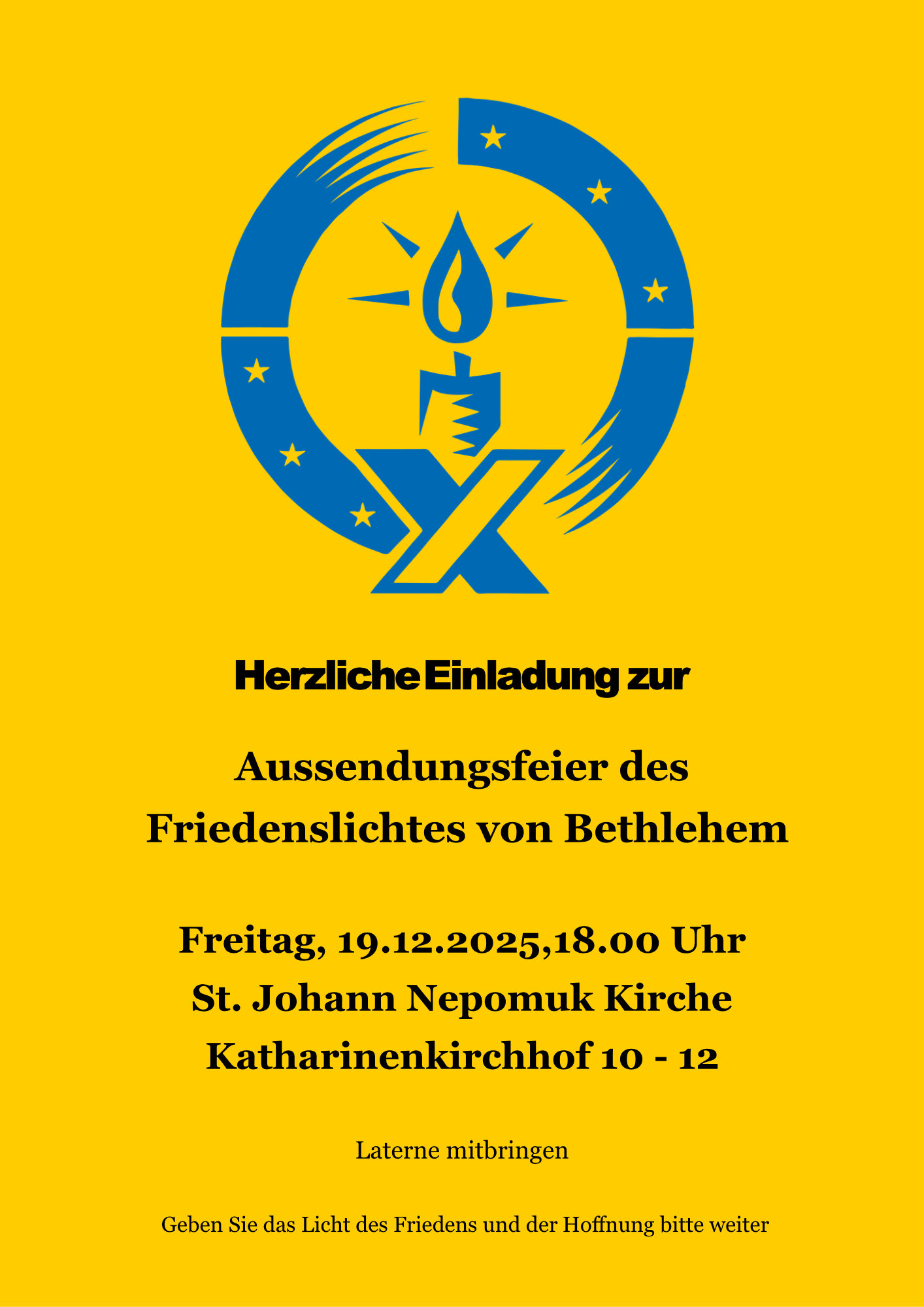 2025 12 19 Aussendung Friedenslicht