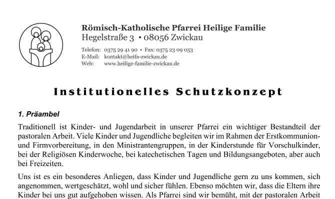 Institutionelles Schutzkonzept Bild